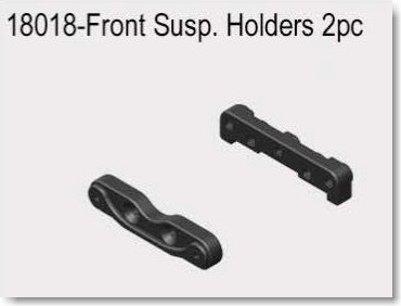 VRX1812-1821 1/18 Front Susp Holder 2pcs